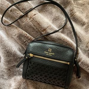 Kate Spade Small Crossbody Purse- Black